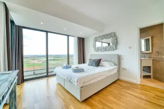Lefke Gaziveren'de Deniz ve Doğa Manzaralı 1+1 Daire · Fotoğraf 22