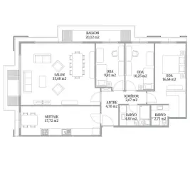 Maltepe Esenkent’te 2+1 Modern Daire · Fotoğraf 37