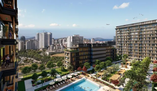 Maltepe Esenkent’te 2+1 Modern Daire