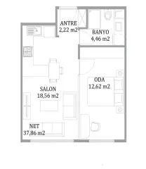 Maltepe Esenkent’te 2+1 Modern Daire · Fotoğraf 32