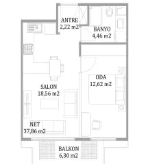 Maltepe Esenkent’te 2+1 Modern Daire · Fotoğraf 23