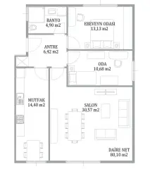 Maltepe Esenkent’te 2+1 Modern Daire · Fotoğraf 26