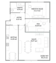 Maltepe Esenkent’te 2+1 Modern Daire · Fotoğraf 34