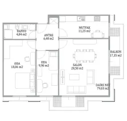 Maltepe Esenkent’te 2+1 Modern Daire · Fotoğraf 25
