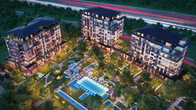 Sarıyer Huzur Mahallesi'nde 1+1 Modern Daire